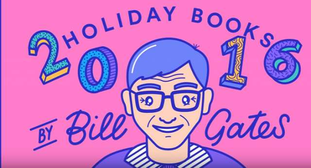 5 books Bill Gates thinks you should read over the holidays